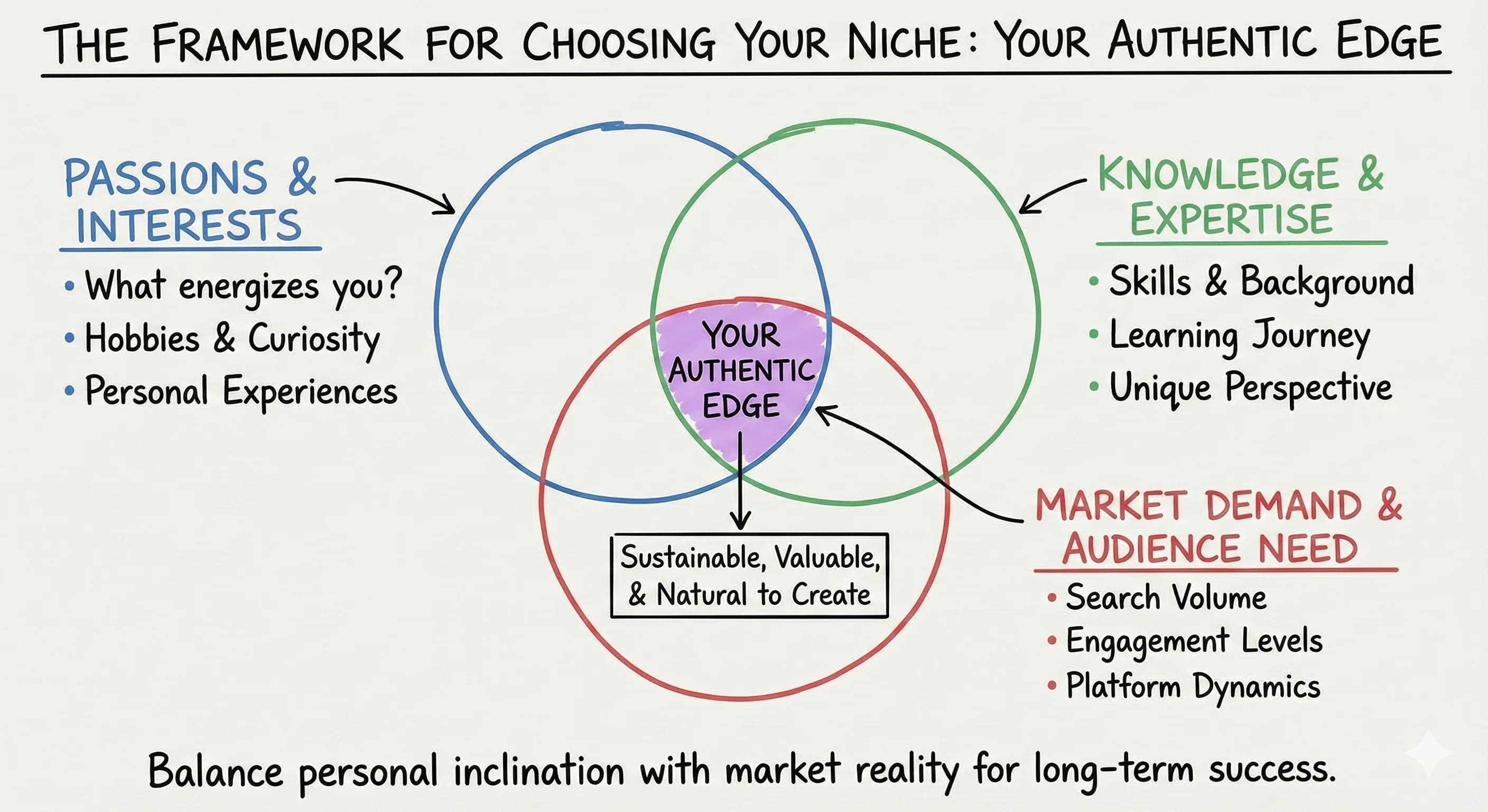 How to Choose Your Content Creator Niche - Blog post thumbnail