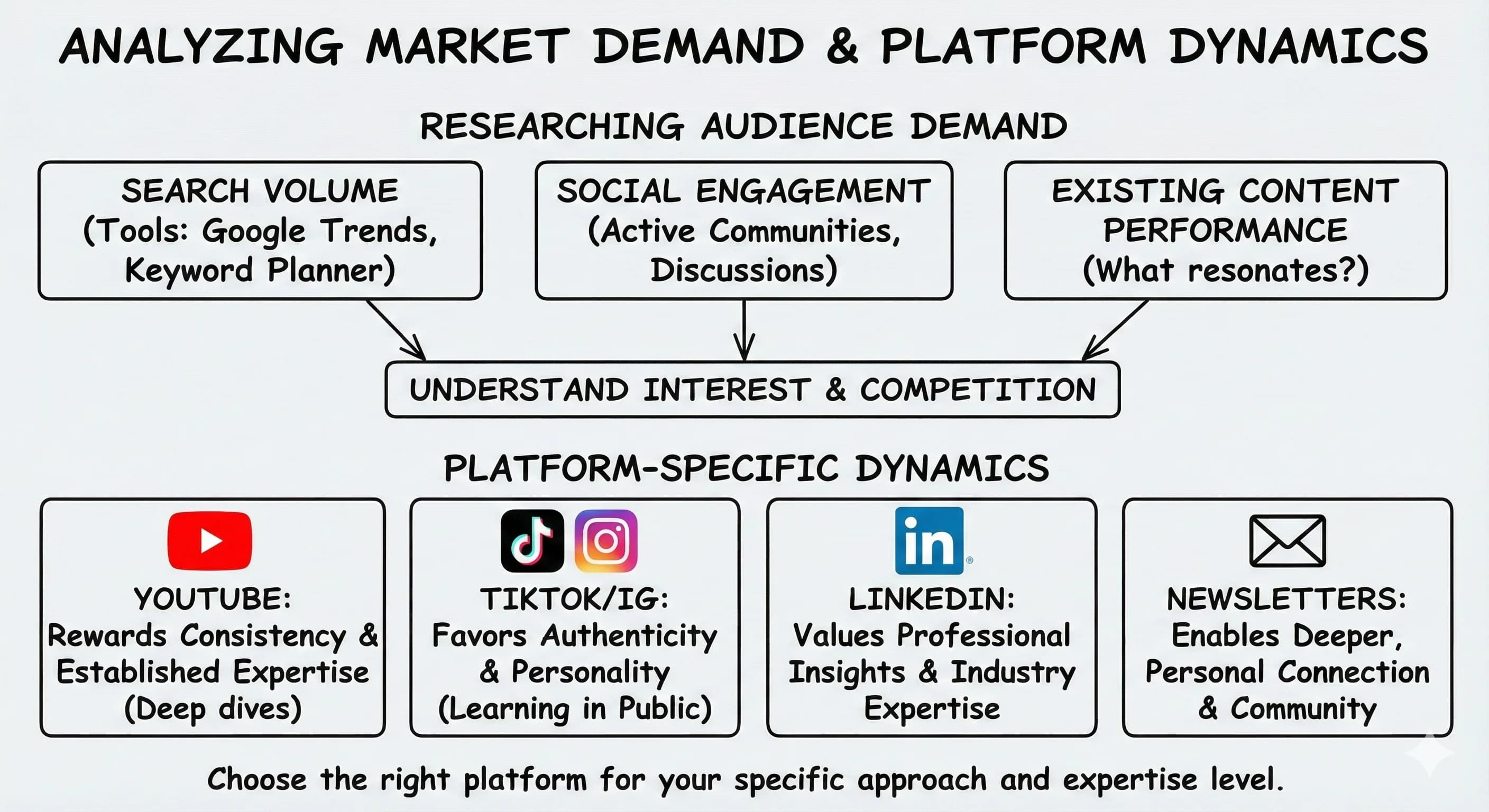 How to Choose Your Content Creator Niche - overview