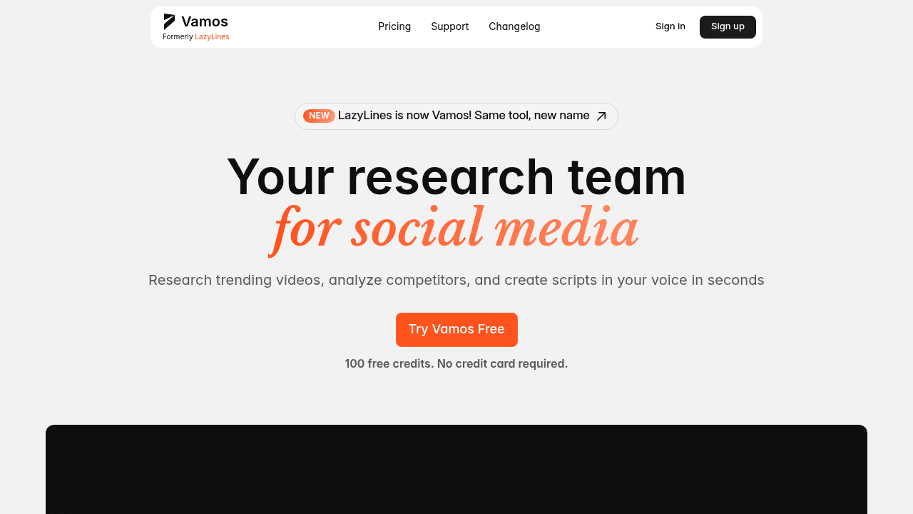 LazyLines interface screenshot showing main features and user interface