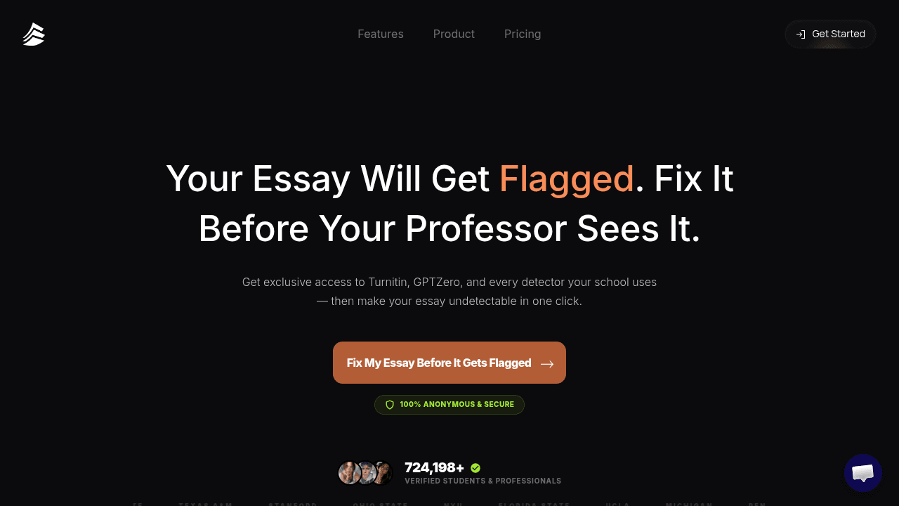 Lunchbreak AI interface screenshot showing main features and user interface