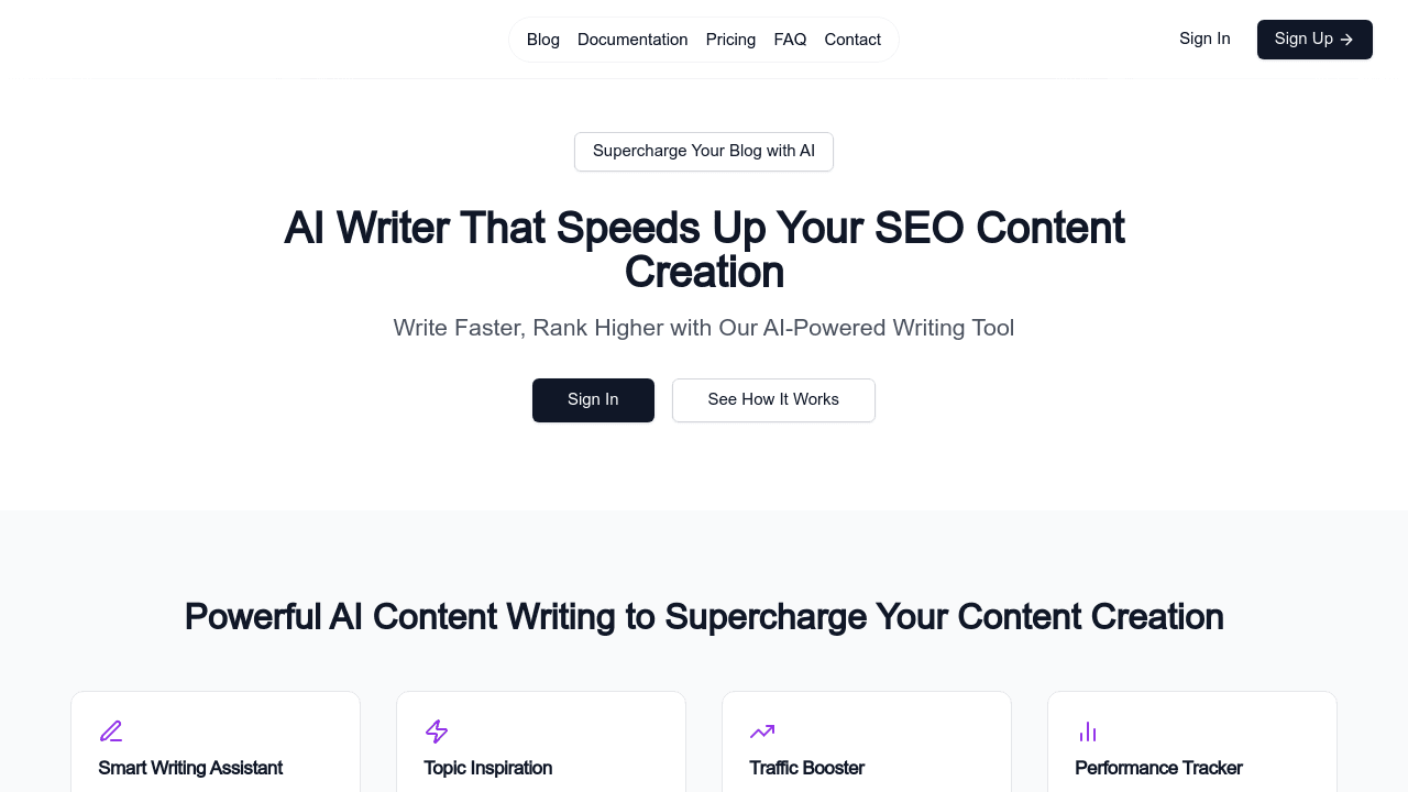 Scribly AI interface screenshot showing main features and user interface