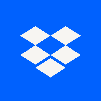 A favicon of Dropbox