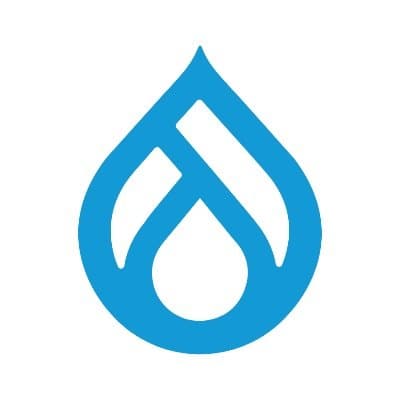 A favicon of Drupal