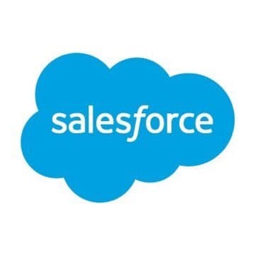 A favicon of Salesforce