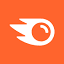 A favicon of SEMrush