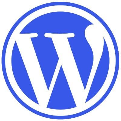 A favicon of WordPress
