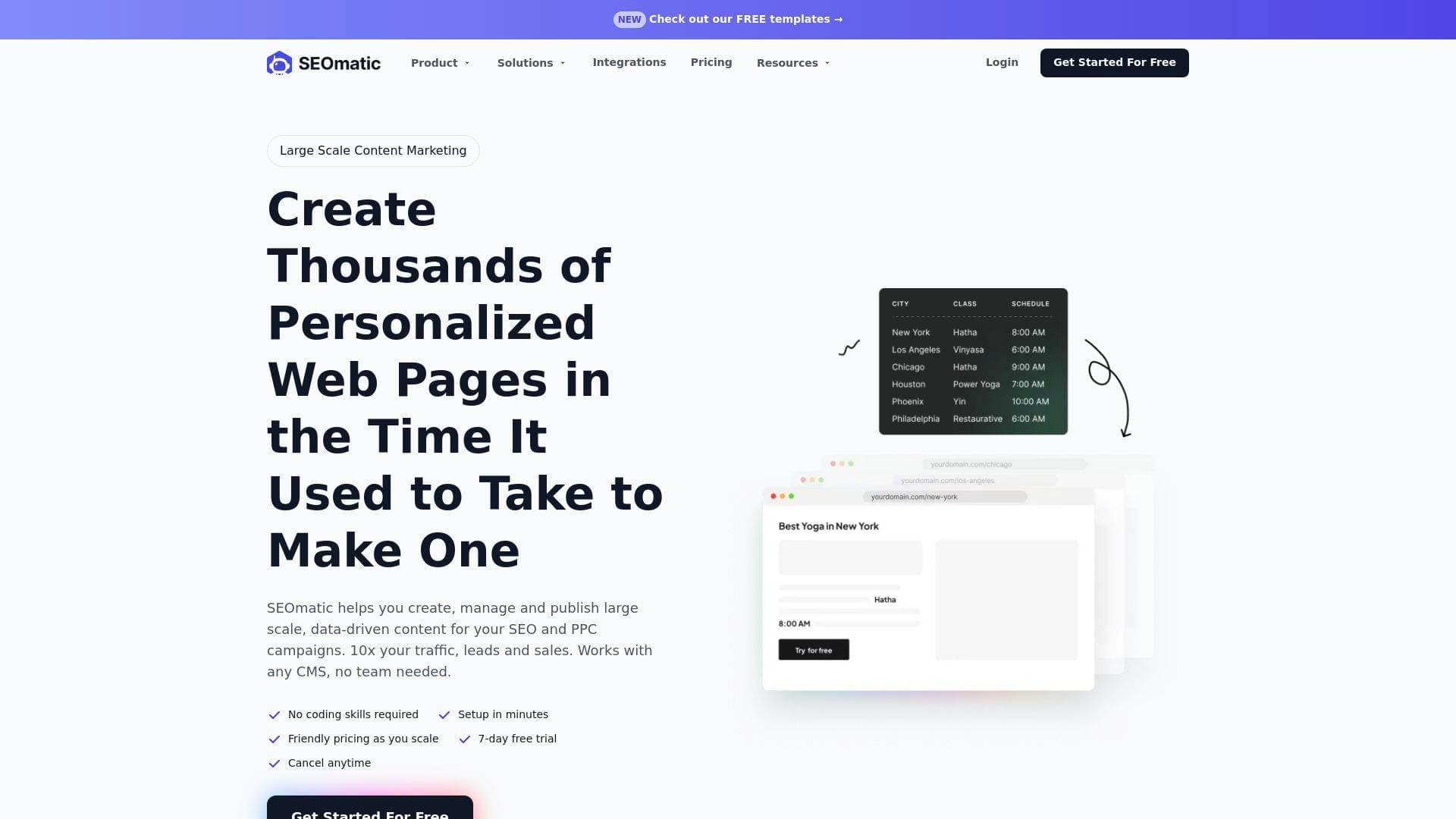 SEOmatic interface screenshot showing main features and user interface