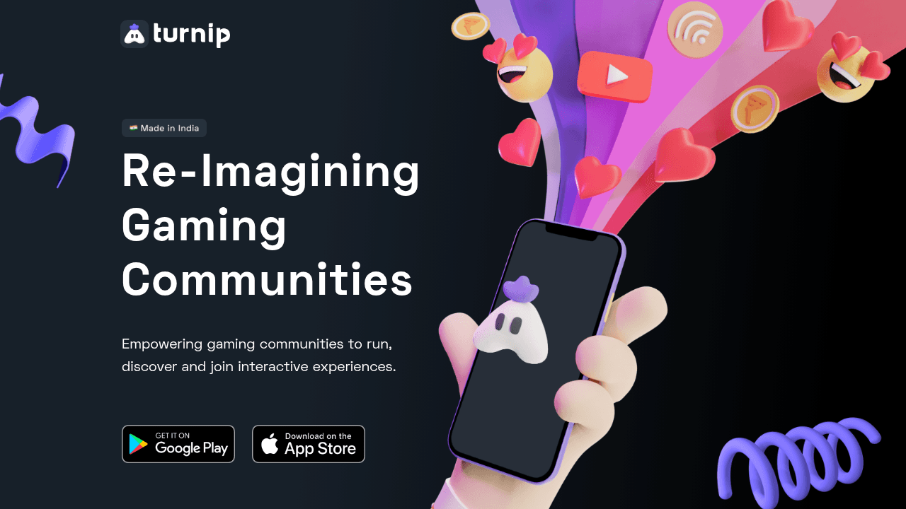 Turnip interface screenshot showing main features and user interface