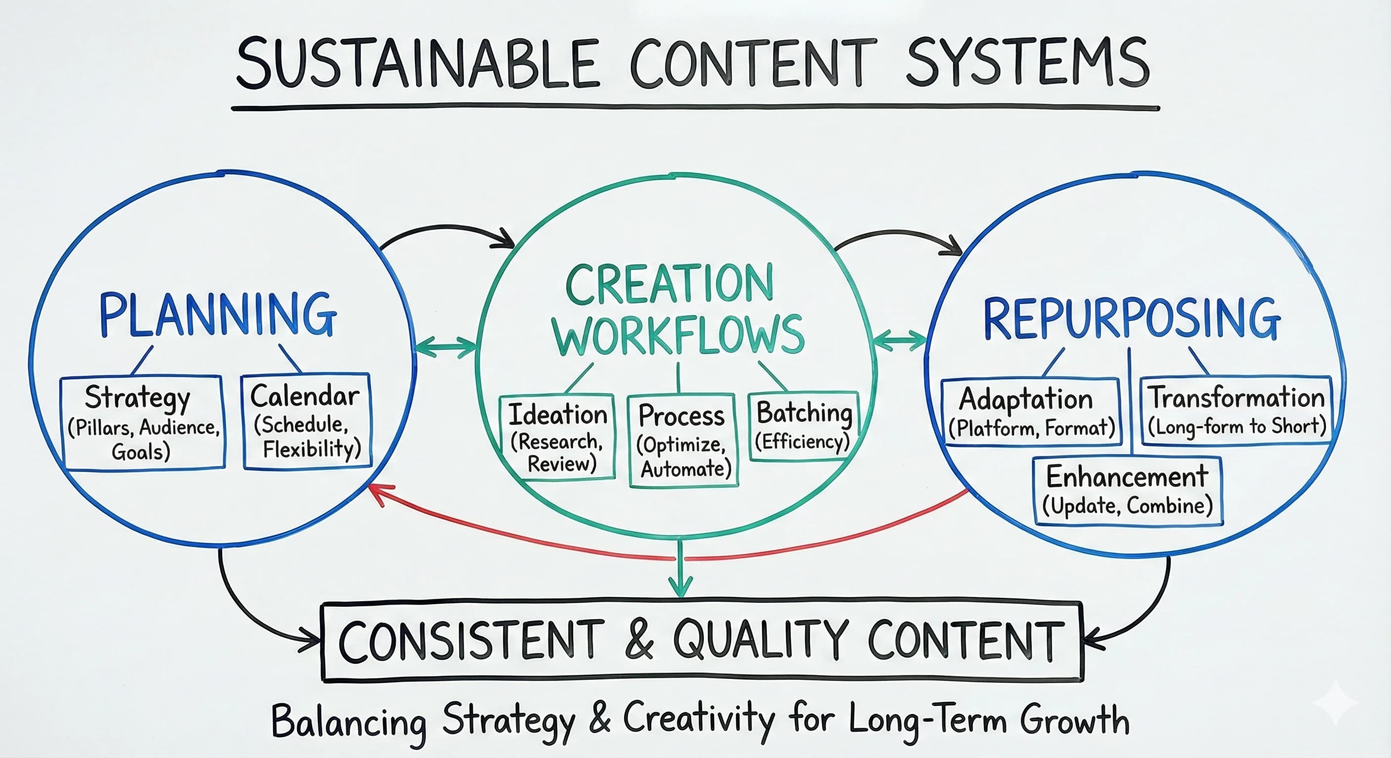 Content Planning and Creation Workflow Guide: Build Sustainable Content Systems - Blog post thumbnail