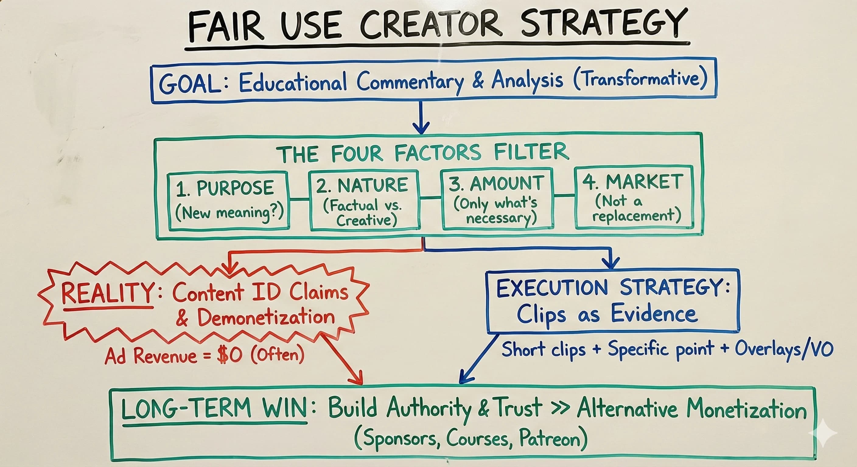 Fair Use and Copyright for Creators: YouTube Commentary Strategy Guide - Featured blog post image