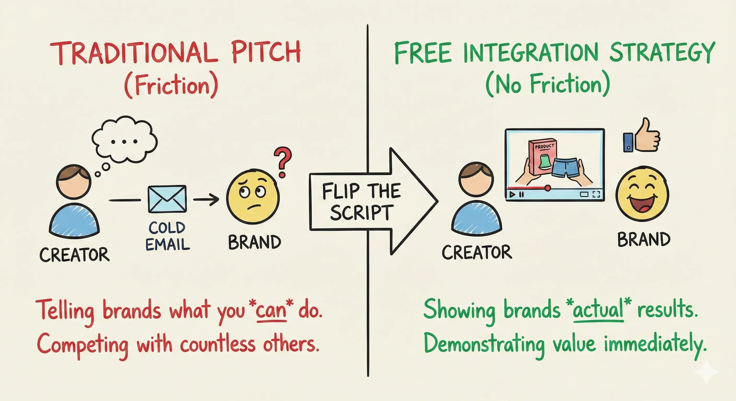 Free Brand Integration Strategy: How Content Creators Land Paid Influencer Partnerships Without Pitching - overview