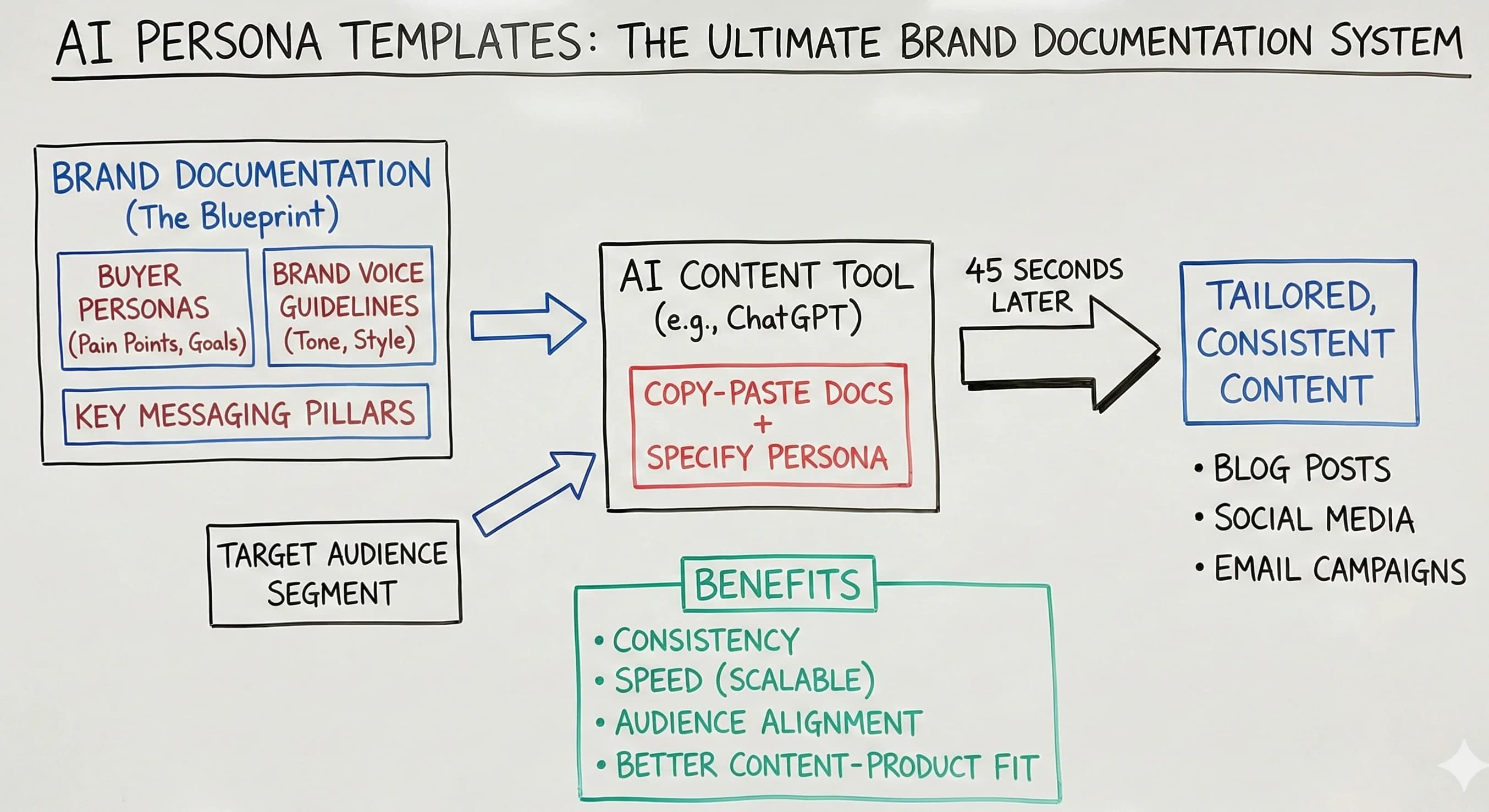 How AI Persona Templates Transform Content Creation: The Ultimate Brand Documentation System - Featured blog post image