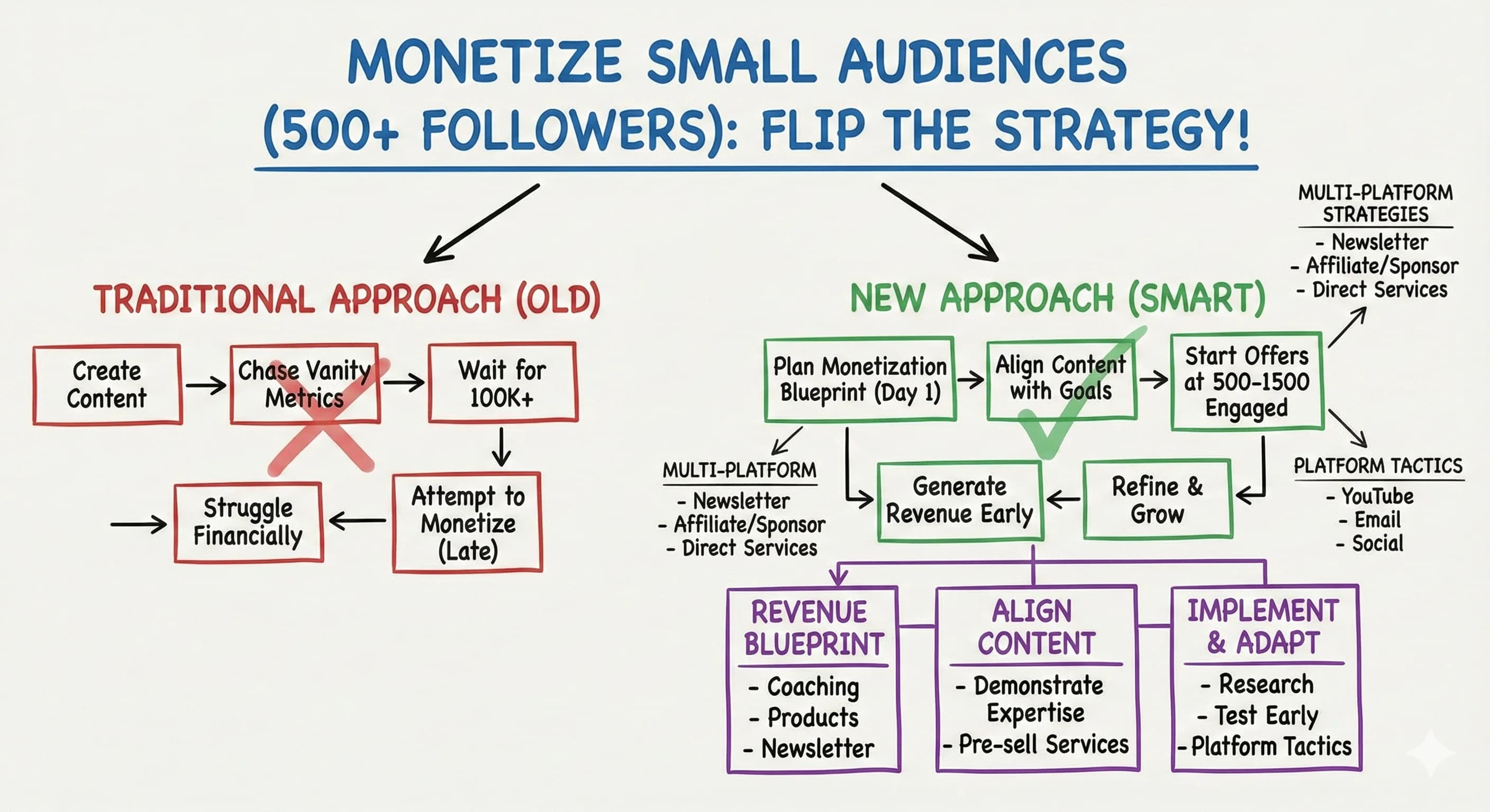 How Content Creators Can Monetize Small Audiences: Start Earning at 500 Followers