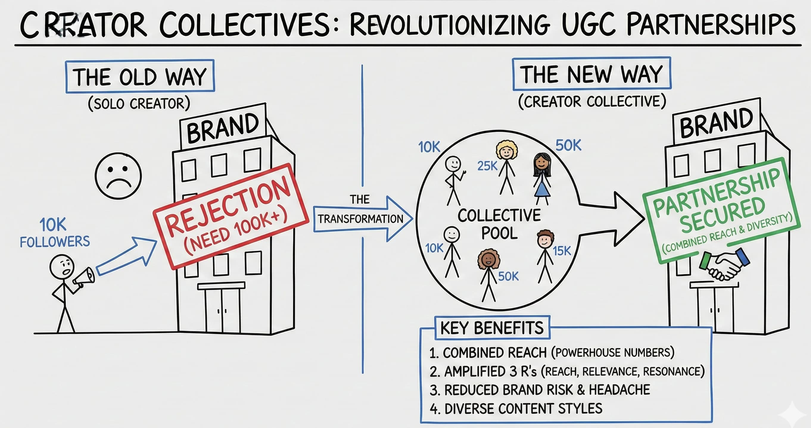 How Creator Collectives Are Revolutionizing UGC Partnerships - Featured blog post image
