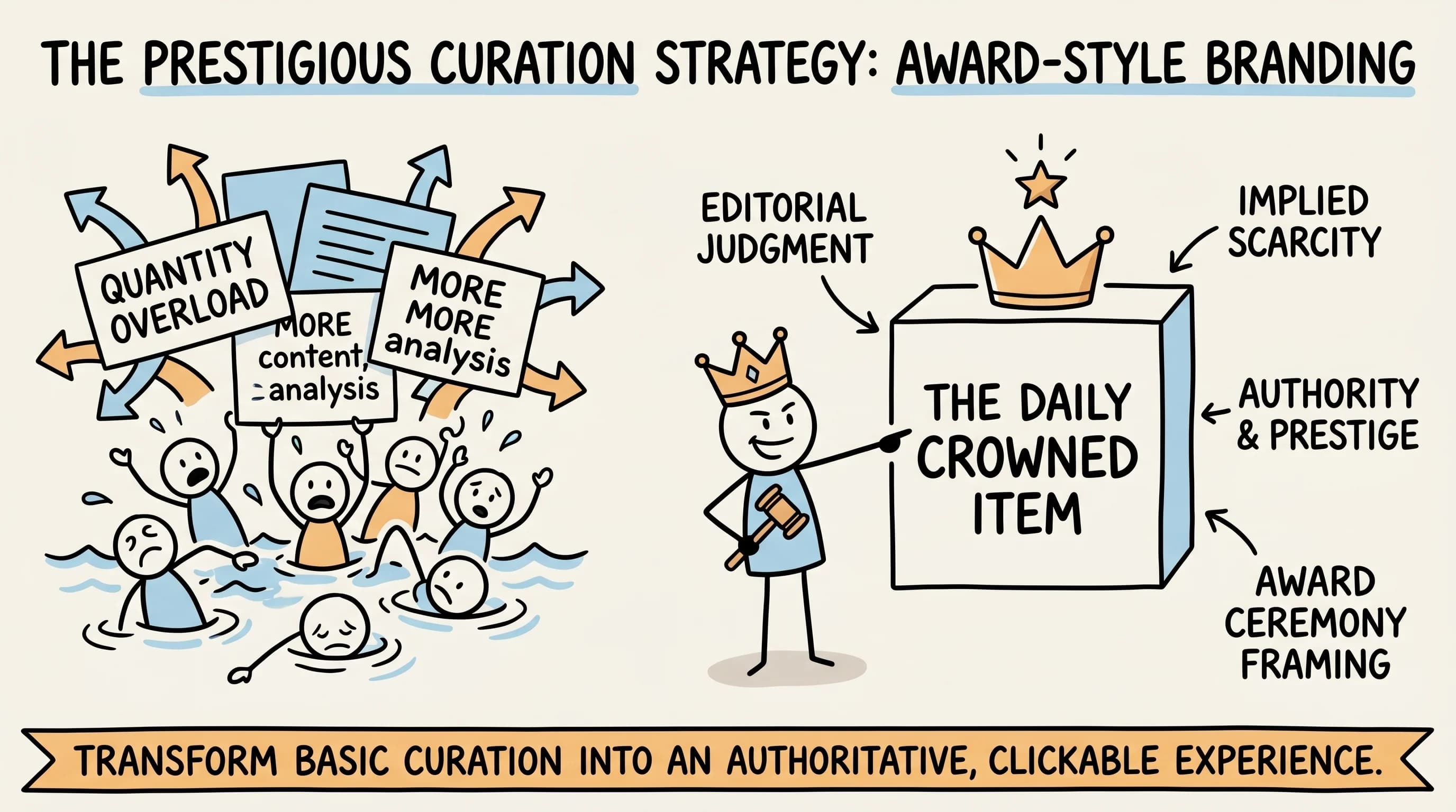 How to Create a Curated Newsletter That Feels Prestigious Using Award-Style Branding - Featured blog post image