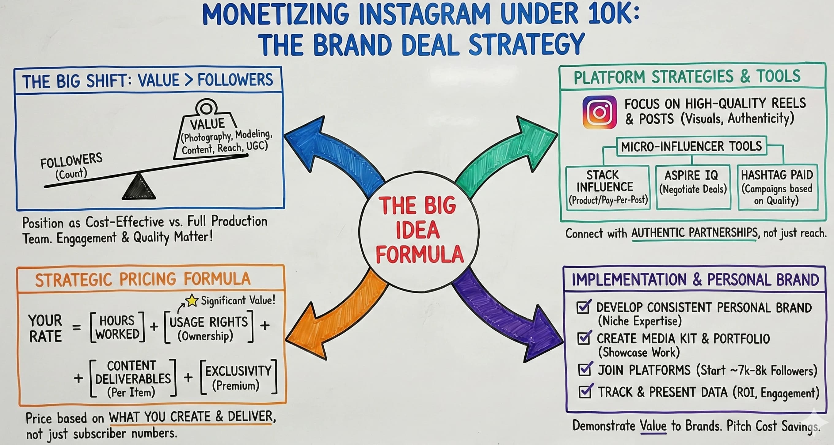 How to Monetize Your Instagram as a Creator Under 10K: Brand Deal Strategies That Actually Work - Blog post thumbnail