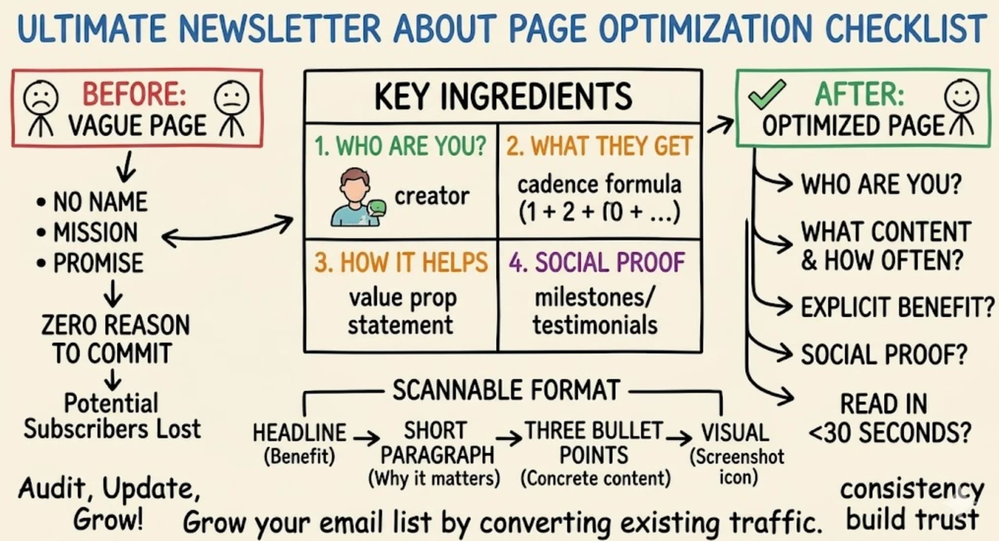 How to Optimize Your Newsletter About Page to Increase Newsletter Subscribers - Featured blog post image