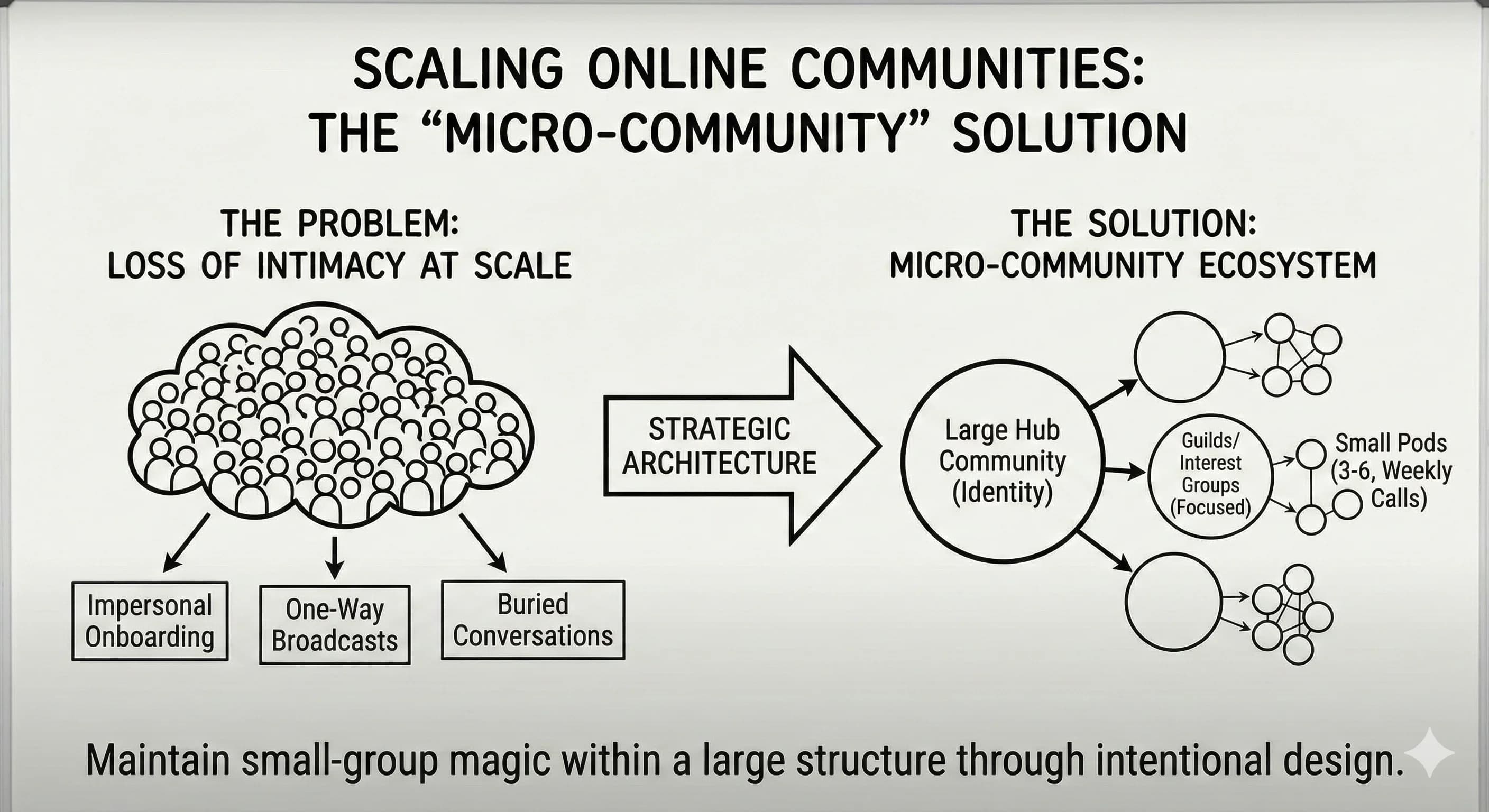 How to Scale Online Communities While Preserving the Magic of Micro-Communities - Featured blog post image