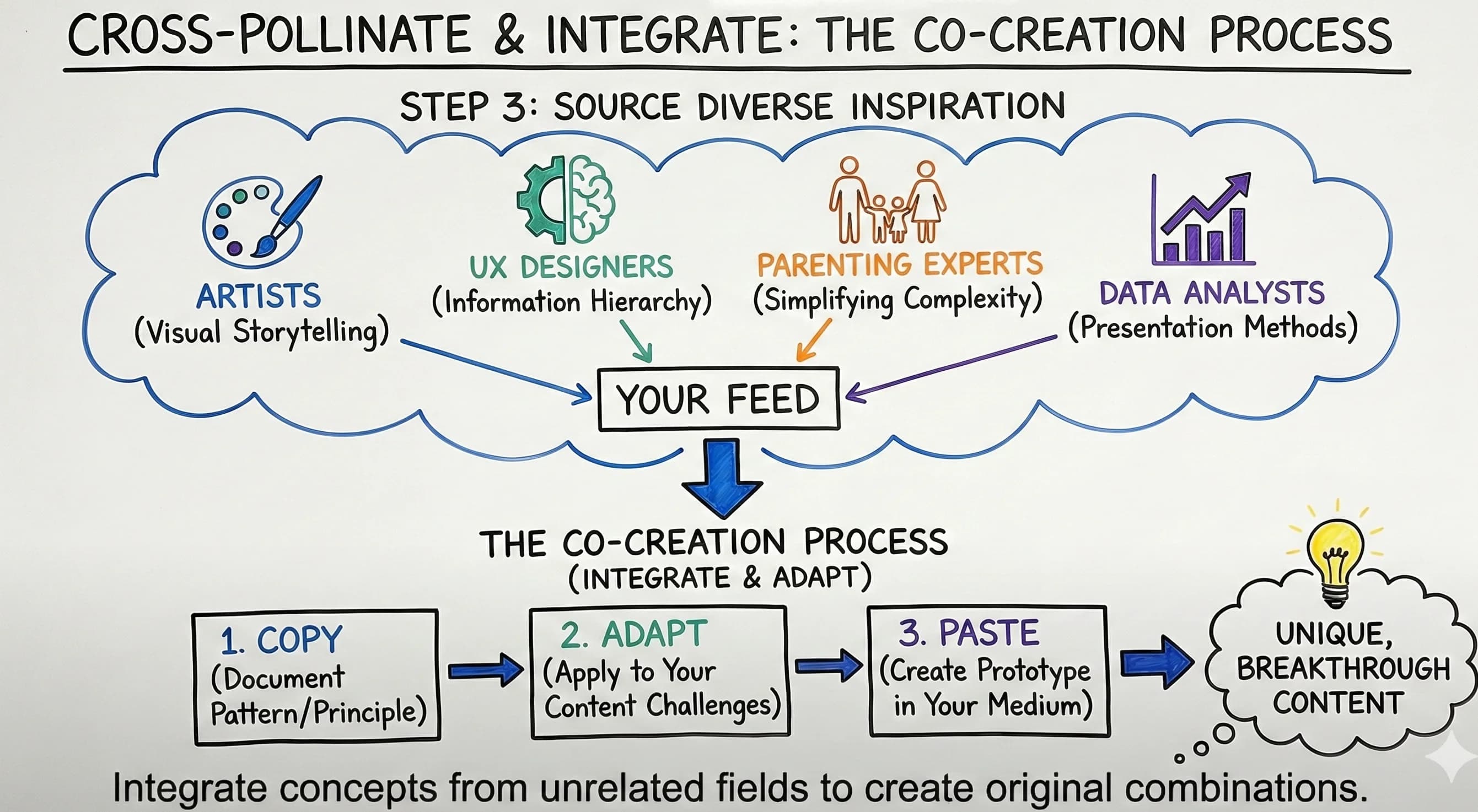 How to Source Innovation: Break Free from Competitor Crowdsourcing for Original Content Creation - overview