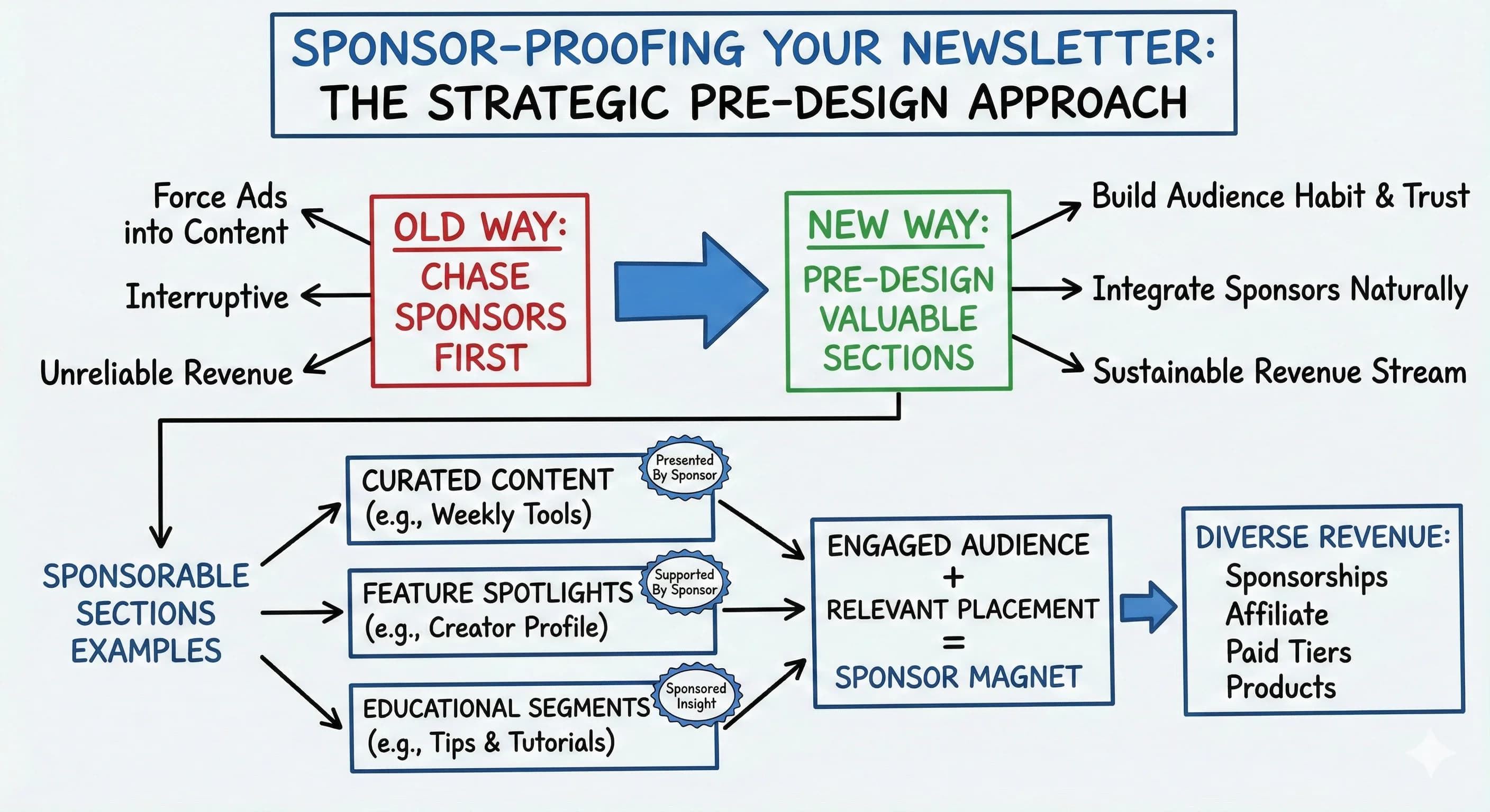 How to Sponsor-Proof Your Newsletter: Strategic Pre-Design for Maximum Monetization - Featured blog post image