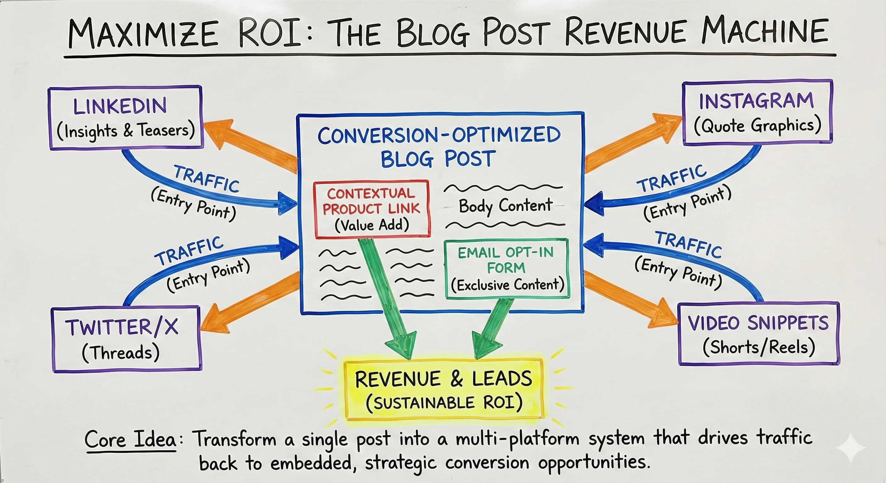 Maximize ROI with Smart Content Repurposing Strategies - Featured blog post image