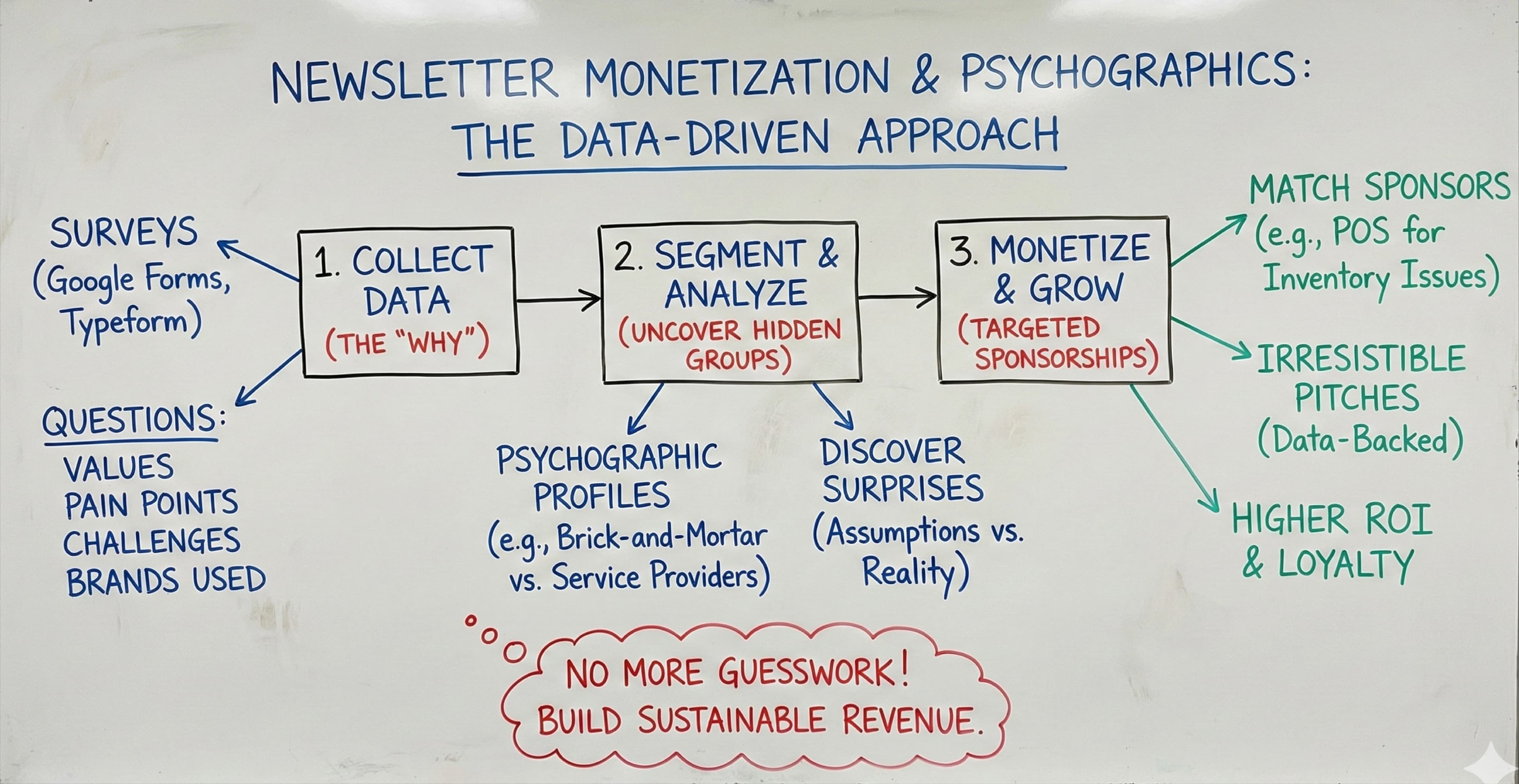 Newsletter Monetization and Psychographics: The Data-Driven Approach to Audience Analysis - Featured blog post image