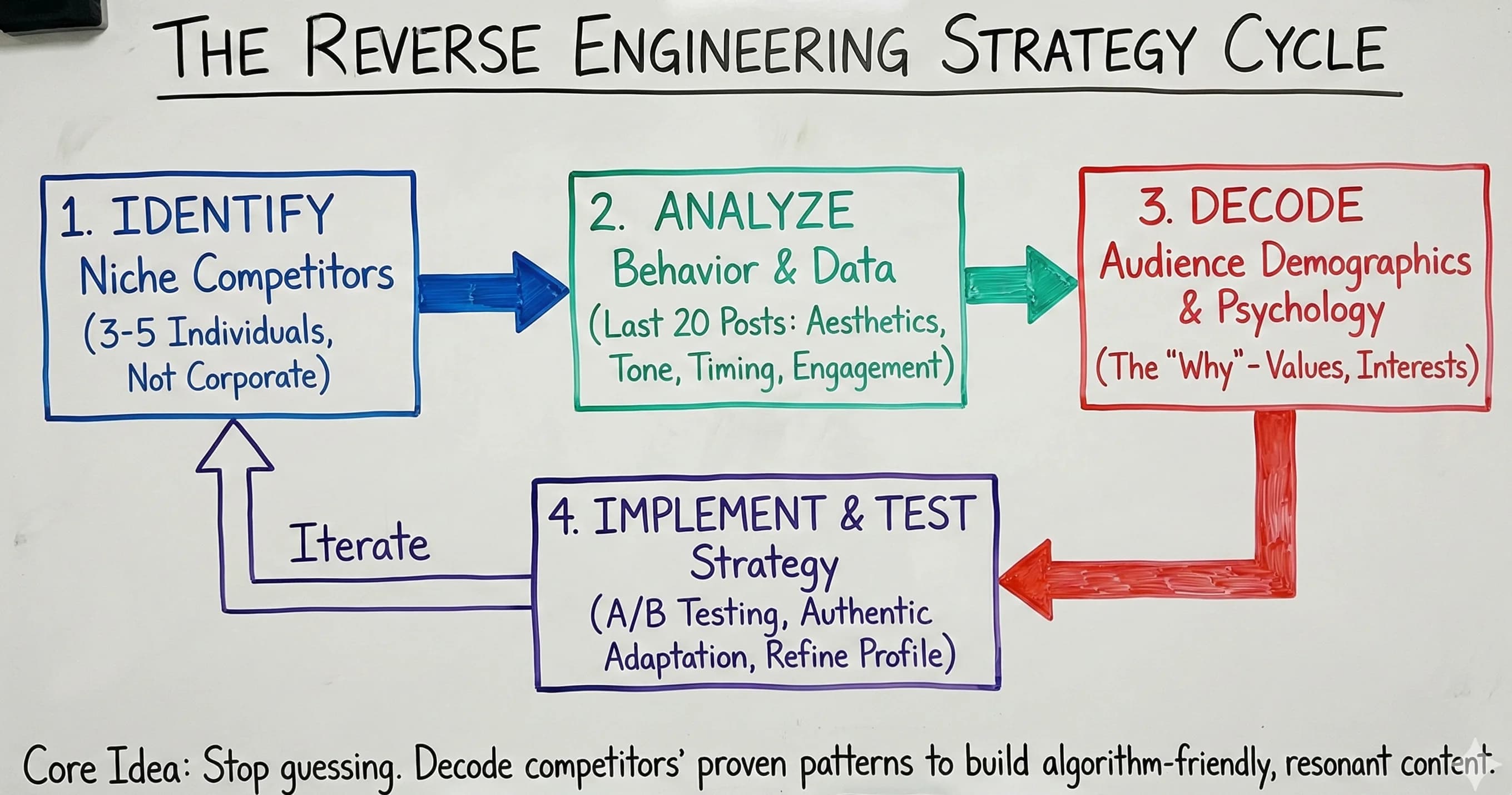 Reverse Engineering Algorithm Success: How to Decode Your Competitors' Social Media Strategy - Featured blog post image
