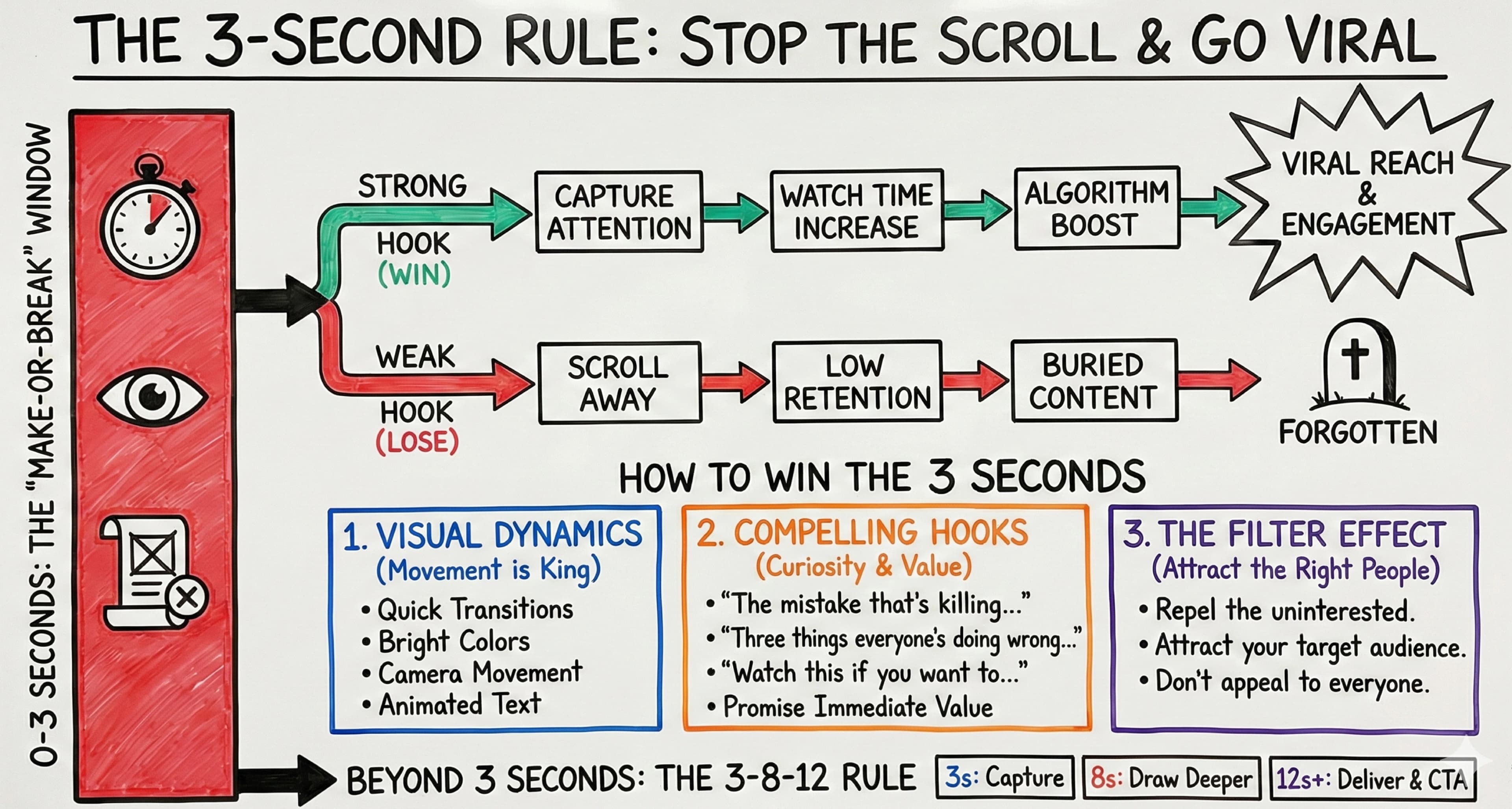 The 3-Second Rule: Stop the Scroll and Go Viral on Social Media - Featured blog post image