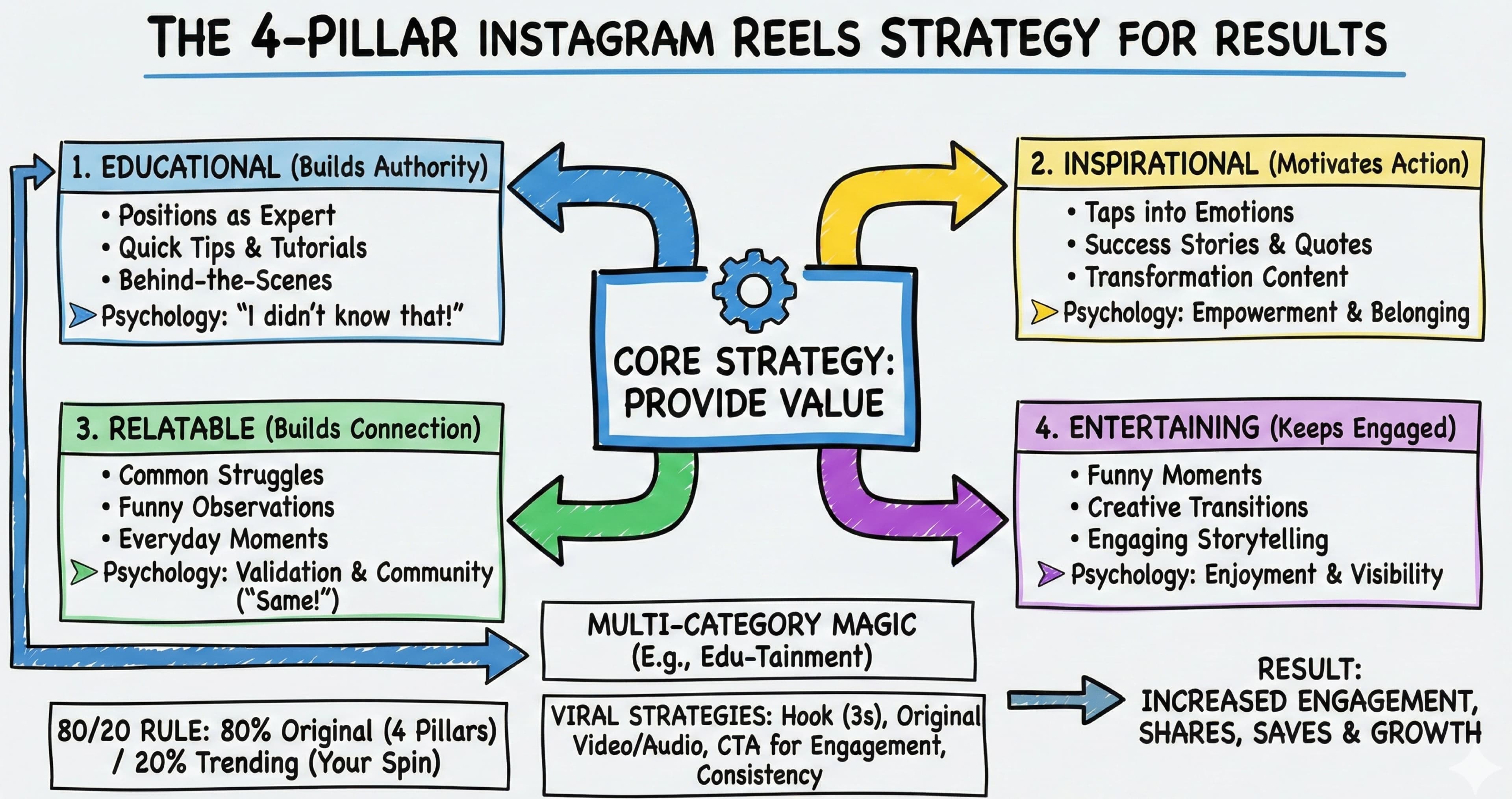 The 4-Pillar Guide to Instagram Reels Strategy That Gets Results - Featured blog post image