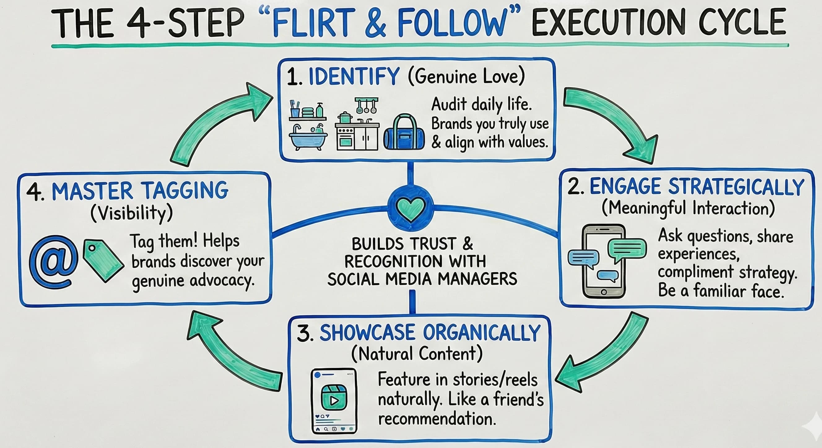 The Flirt and Follow Strategy: How Instagram Influencers Build Authentic Brand Partnerships - overview