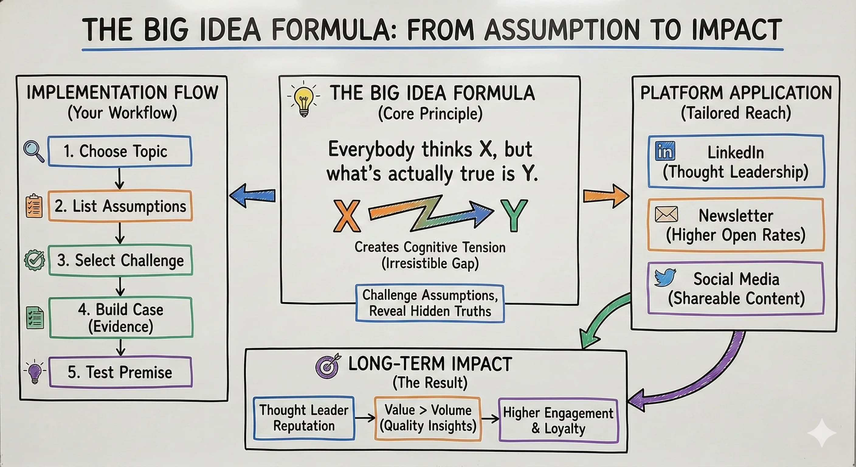 The Secret Formula Behind Every Viral Content Marketing Strategy: How to Create Big Ideas That Actually Resonate