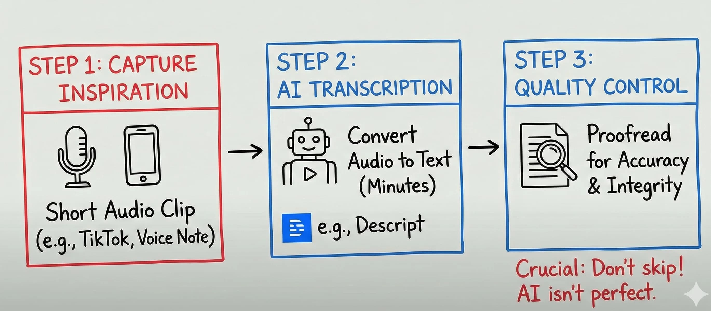 Transform 37 Seconds Into 1200+ Words: The AI Content Creation Method Every Creator Needs - overview