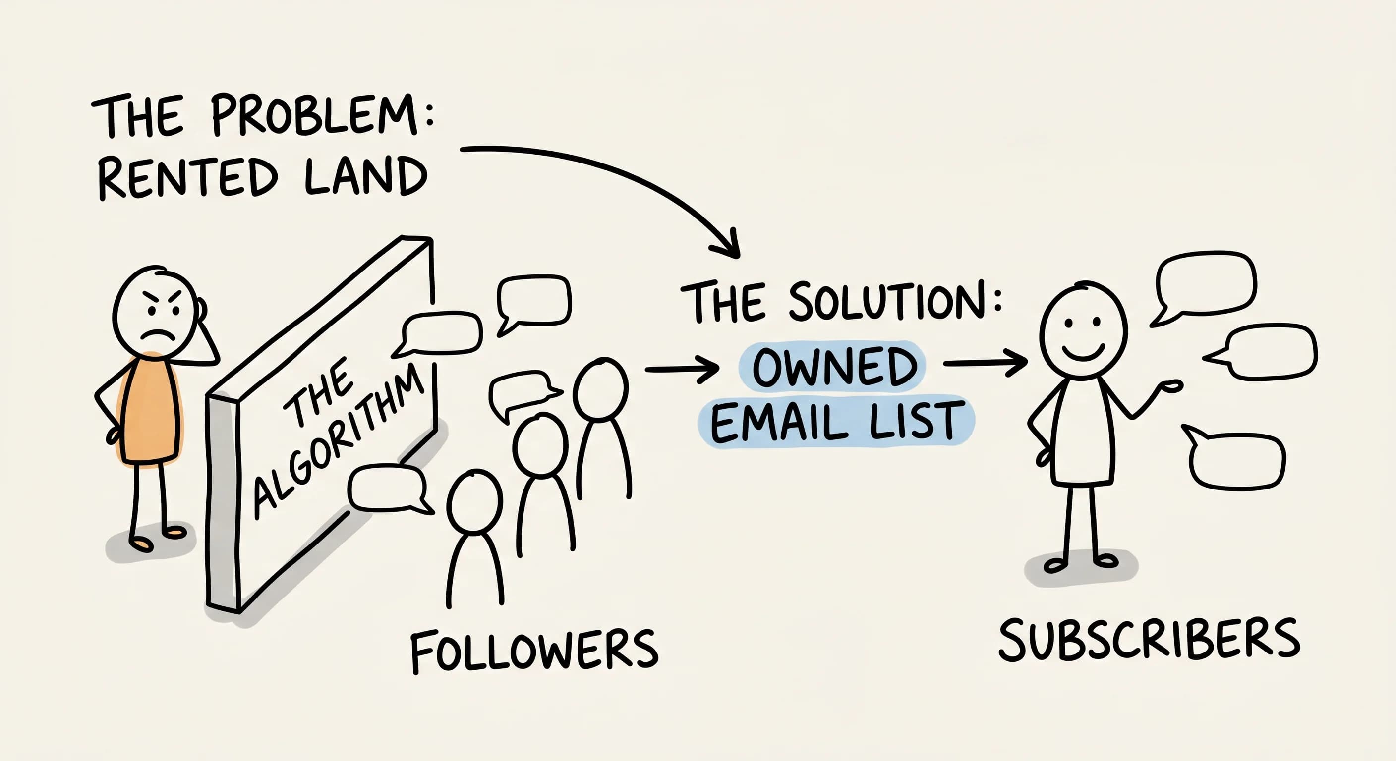 Turn Instagram Followers Into Email Subscribers With Algorithm Frustration - Featured blog post image