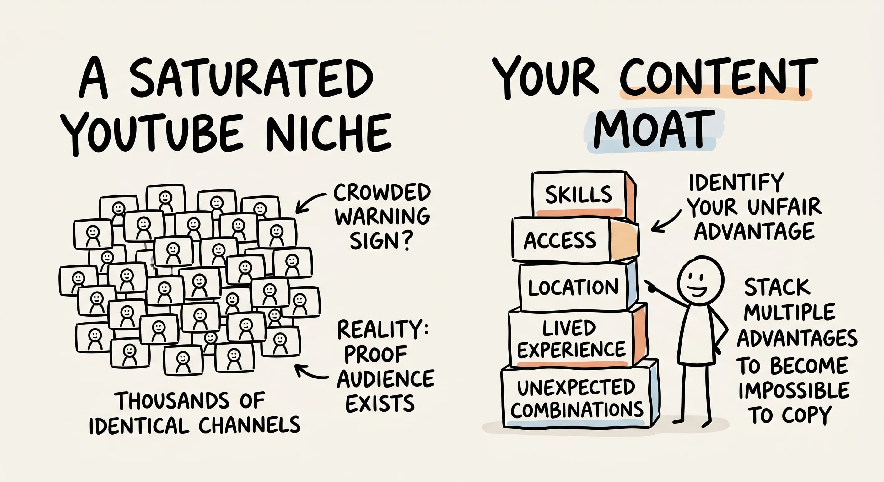 Your Saturated YouTube Niche Is Actually an Advantage - Featured blog post image