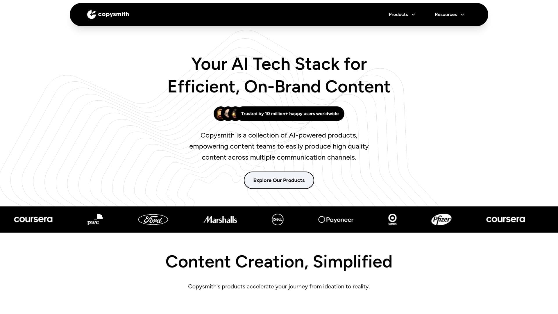 A screenshot of Copy Smith