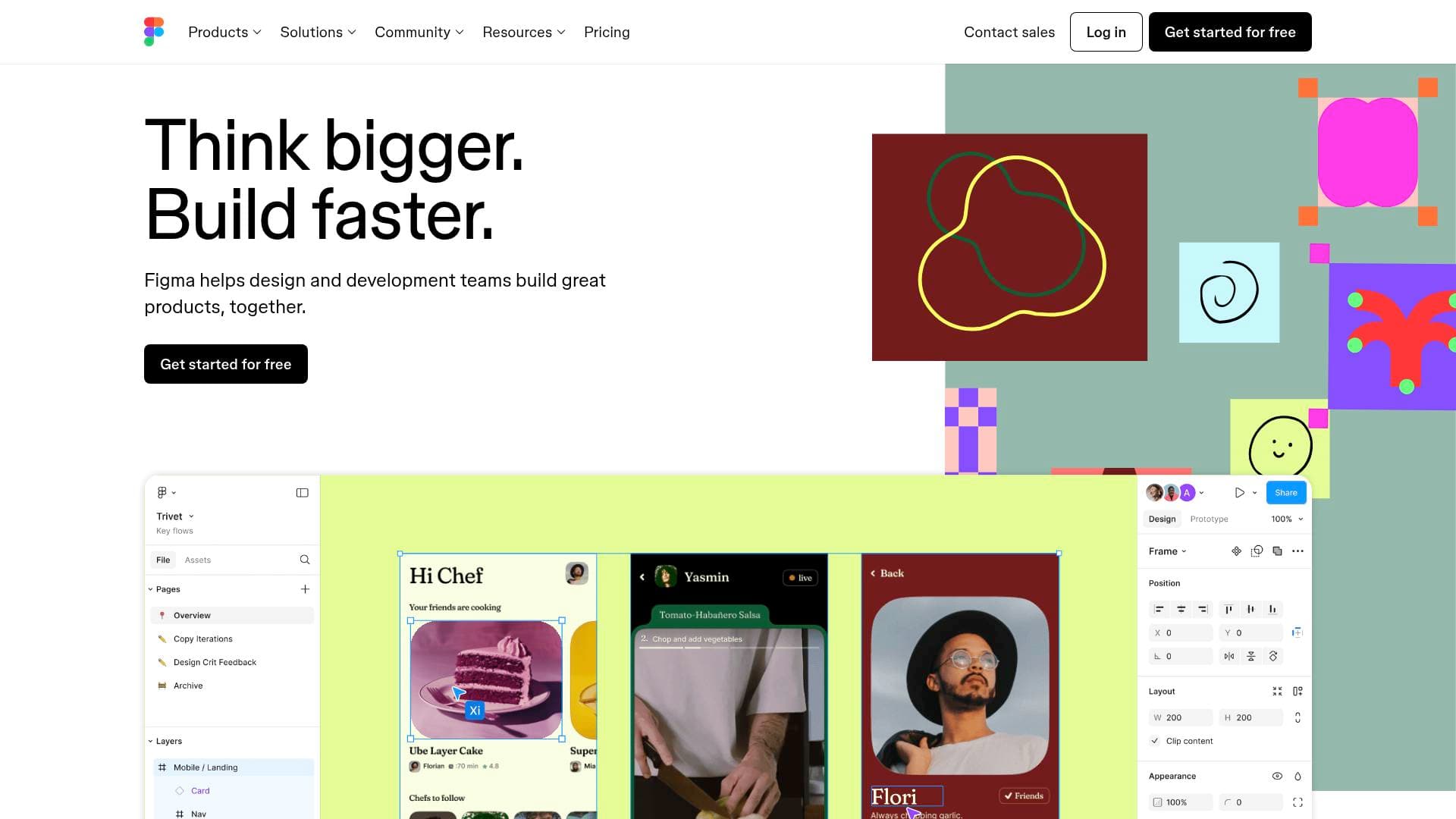A screenshot of Figma